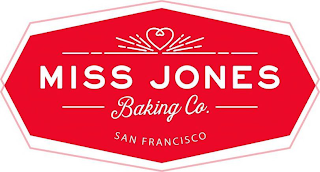 MISS JONES BAKING CO. SAN FRANCISCO logo