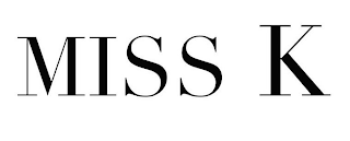 MISS K logo
