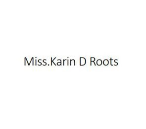 MISS. KARIN D ROOTS logo