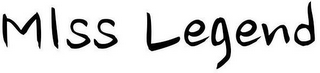 MISS LEGEND logo