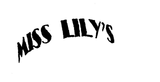 MISS LILY'S logo