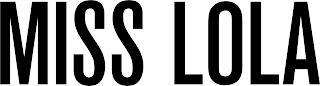 MISS LOLA logo