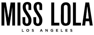 MISS LOLA LOS ANGELES logo