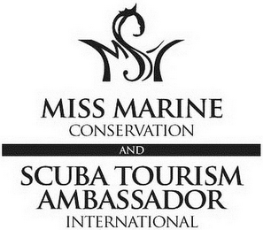 MISS MARINE CONSERVATION AND SCUBA TOURISM AMBASSADOR INTERNATIONAL MS logo