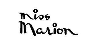 MISS MARION logo