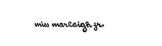 MISS MARLEIGH JR. logo