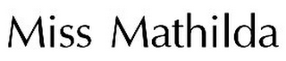 MISS MATHILDA logo