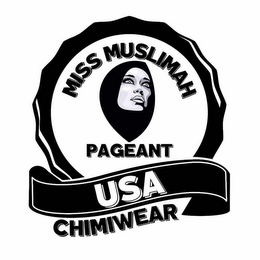 MISS MUSLIMAH PAGEANT USA CHIMIWEAR logo