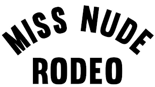 MISS NUDE RODEO logo