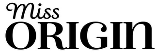 MISS ORIGIN logo