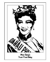 MISS SANG'S TRUST FUND BABY logo