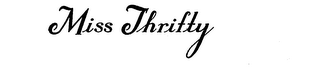 MISS THRIFTY logo