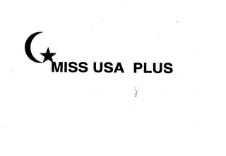 MISS USA PLUS logo