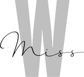 MISS W logo