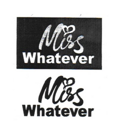 MISS WHATEVER MISS WHATEVER logo