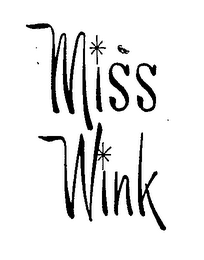MISS WINK logo
