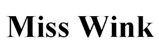 MISS WINK logo