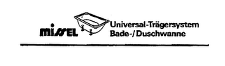 MISSEL UNIVERSAL-TRAGERSYSTEM BADE-/DUSCHWANNE logo
