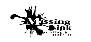 MISSING INK PRINTING & GRAPHICS logo