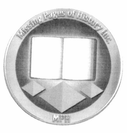 MISSING PAGES OF HISTORY INC. MPH logo