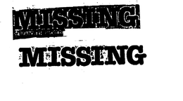 MISSING WE SEARCH THE WORLD...MISSING logo