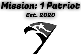 MISSION: 1 PATRIOT EST. 2020 logo