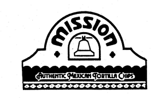 MISSION AUTHENTIC MEXICAN TORTILLA CHIPS logo