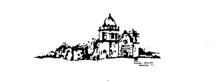 MISSION BRAND CARMEL MISSION ERECTED 1771 logo