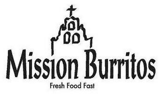 MISSION BURRITOS FRESH FOOD FAST logo