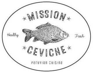 MISSION CEVICHE HEALTHY FRESH PERUVIAN CUISINE logo