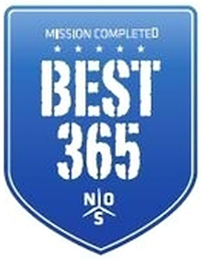 MISSION COMPLETED BEST 365 NOS logo