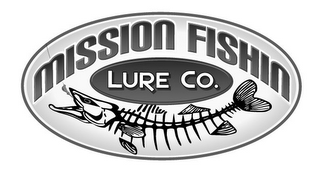 MISSION FISHIN LURE CO. logo