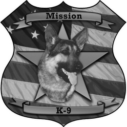 MISSION: K-9 logo
