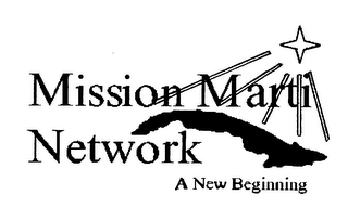 MISSION MARTI NETWORK A NEW BEGINNING logo