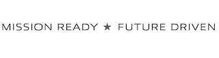 MISSION READY FUTURE DRIVEN logo