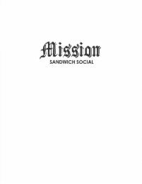 MISSION SANDWICH SOCIAL logo