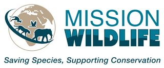MISSION WILDLIFE SAVING SPECIES SUPPORTING CONSERVATION logo