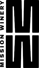 MISSION WINERY MW logo