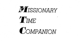 MISSIONARY TIME COMPANION logo