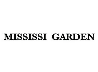 MISSISSI GARDEN logo