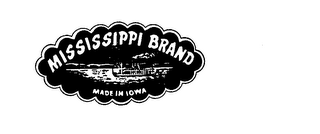 MISSISSIPPI BRAND MADE IN IOWA logo