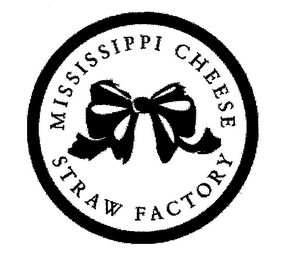 MISSISSIPPI CHEESE STRAW FACTORY logo