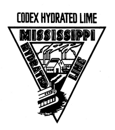 MISSISSIPPI CODEX HYDRATED LIME logo