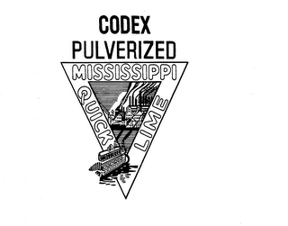 MISSISSIPPI CODEX PULVERIZED QUICKLIME logo