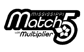 MISSISSIPPI MATCH 5 WITH MULTIPLIER logo
