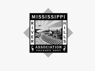 MISSISSIPPI RIVER HILLS ASSOCIATION FOUNDED 2007 logo