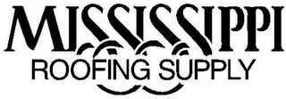 MISSISSIPPI ROOFING SUPPLY logo