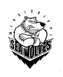 MISSISSIPPI SEA WOLVES logo