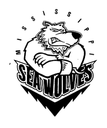 MISSISSIPPI SEA WOLVES logo