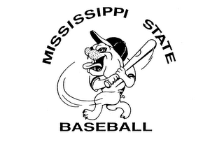 MISSISSIPPI STATE BASEBALL logo